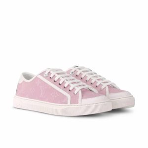 LOUIS VUITTON LV LAGOON SNEAKER DENIM ROSE 1AGYFO