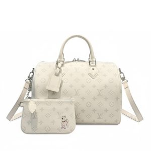 Louis Vuitton Speedy P9 Bandoulière 30 In White 30Cm