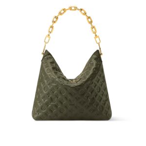 Louis Vuitton Coussin Hobo MM Dark Khaki 38Cm M15228