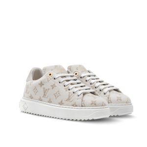 Louis Vuitton Time Out Sneaker Beige 1Aivb5
