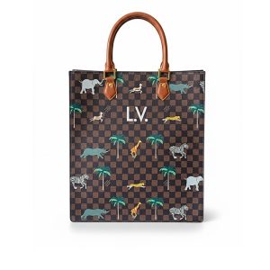 Louis Vuitton Sac Plat x The Darjeeling Limited Damier Brown 40Cm