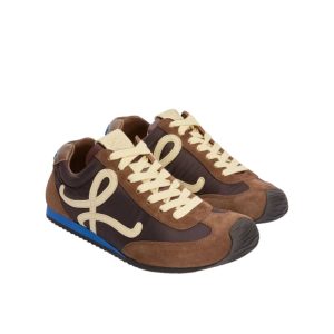 Loewe Ballet Runner 2.0 Brown Yellow And Blue