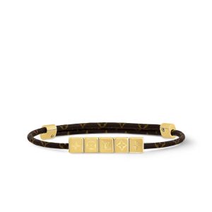 Louis Vuitton Lv Cube Bracelet Monogram Brown M8918Z