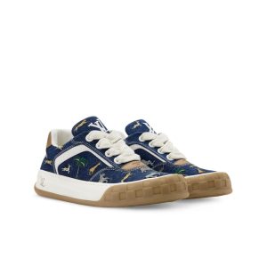 Louis Vuitton LV The Darjeeling Limited LV Tilted Sneaker Blue 1AJTLH