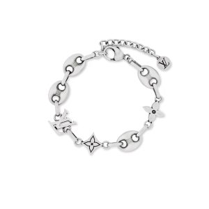 Louis Vuitton Lv Sailor Medium Bracelet Silver M03187