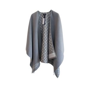 Louis Vuitton Monogram Cape Grey And White