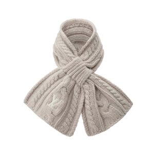 Louis Vuitton Only LV Mini Cable Scarf Beige 150Cm M96754