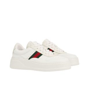 Gucci Women Chunky Trainers White Leather