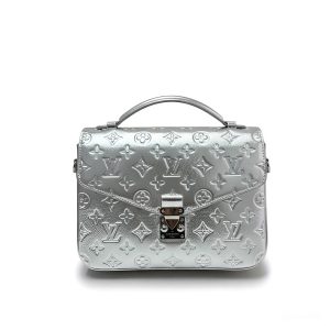 Louis Vuitton Pochette Métis Silver 25Cm