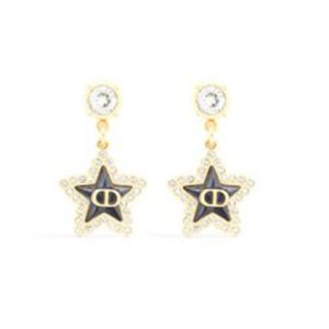 DIOR Petit CD Lucky Baroque Earrings