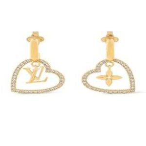 MY LV HEART EARRINGS