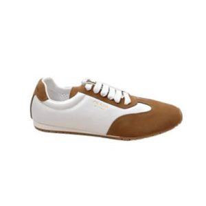 PRADA Nappa leather and suede sneakers