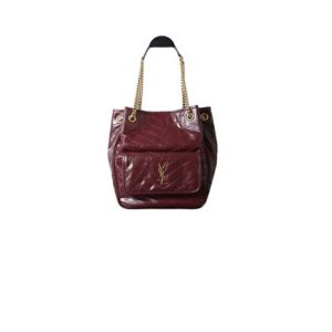 YSL NIKI small shopping in vintage leather(HIGH-END GRADE)