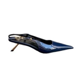 YSL LEE slingback pumps in patent leather
