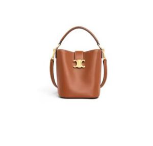 CELINE SMALL BUCKET LOUISE IN SMOOTH CALFSKIN(HIGH-END GRADE)