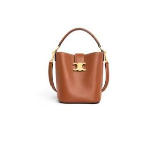 CELINE SMALL BUCKET LOUISE IN SMOOTH CALFSKIN(HIGH-END GRADE)