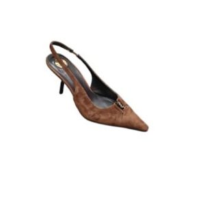 YSL BABYLONE BRETEUIL slingback pumps in suede