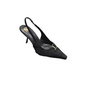 YSL BABYLONE BRETEUIL slingback pumps in suede