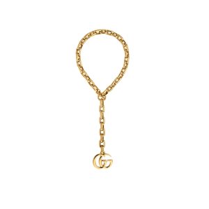 Gucci GG Marmont Pendant Chain Necklace Gold ‎63865 I8157 8027