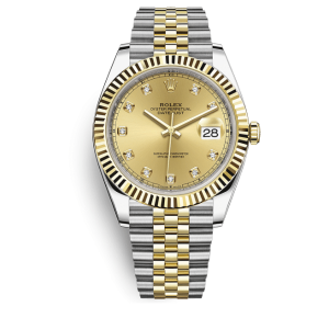 Rolex Datejust Gold Watch 41Mm