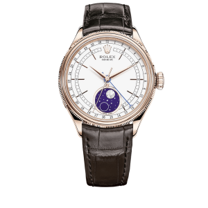 Rolex Cellini Moonphase White 39Mm 50535