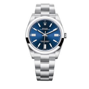 Rolex Oyster Perpetual Navy Blue 41Mm