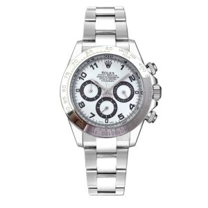 Rolex Oyster Perpetual Cosmograph Daytona In Silver 40Mm