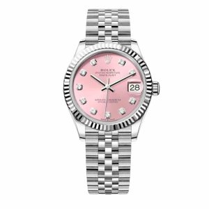 Rolex Datejust Pink Dail 31Mm