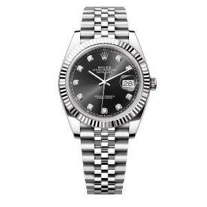 Rolex Datejust Black Watch 41Mm