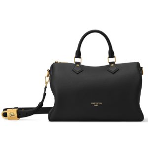 Louis Vuitton Speedy Soft 30 Black 30Cm M24891