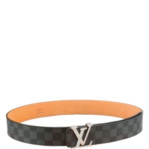 LOUIS VUITTON'S INITIALS 40MM REVERSIBLE BELT SILOUIS VUITTONER BUCKLE