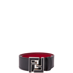 FENDI LEATHER BETL BLACK 40MM