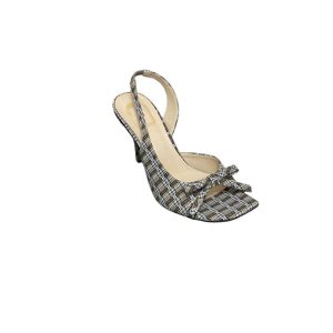 Dior Bow Heeled Slingback Sandal