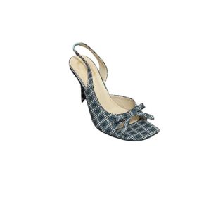 Dior Bow Heeled Slingback Sandal