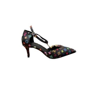 LV x TM Ankle Strap Pumps