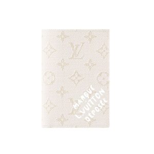 Louis Vuitton Passport Cover Monogram Heritage Off White 14Cm M15075