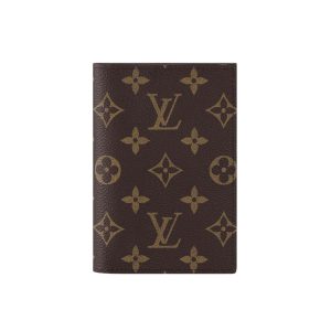 Louis Vuitton Passport Cover Monogram Canvas Brown 14Cm M64502