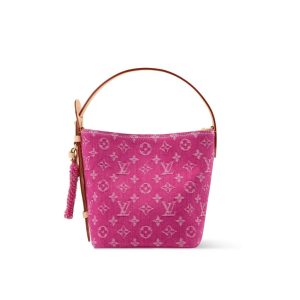 Louis Vuitton All In BB Fuchsia Denim 18cm M27626