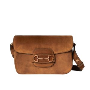 Gucci Horsebit 1955 Aura Small Shoulder Bag Brown 26Cm 847063 C6G0G 2118