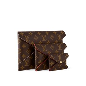 Louis Vuitton Kirigami Pochette Monogram Brown 23cm M62034