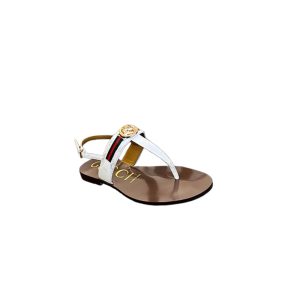 GUCCI Women’s Interlocking G Web sandal 282509