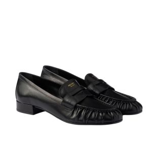 Prada Leather Loafers Black 1D175O 007 F0002 F 020