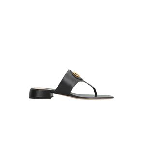 Valentino Garavani Vlogo Signature Sandals Black