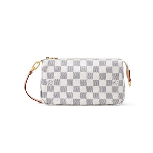 Louis Vuitton Pochette Accessoires Damier Azur 23Cm N40915