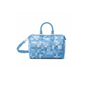 Louis Vuitton Speedy 30 Bandoulière Blue 34Cm M28978